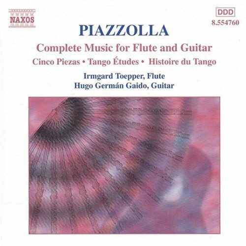 CD диск Piazzolla / Toepper / Gaido: Complete Music for Flute & Guitar
CD диск Piazzolla / Toepper / Gaido: Complete Music for Flute & Guitar