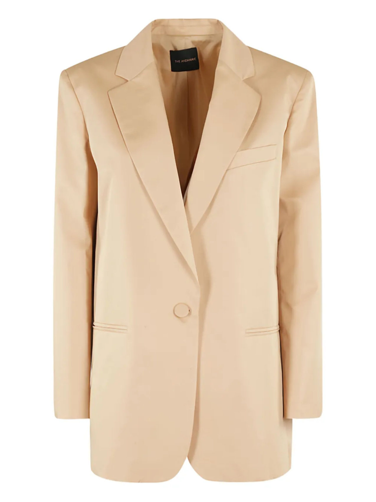 Однобортный пиджак ANDAMANE The Andamane, нейтральный
Однобортный пиджак ANDAMANE The Andamane, нейтральный