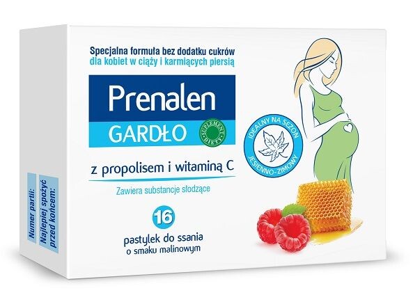 Защитные пастилки для горла Prenalen Gardło, 16 шт
Защитные пастилки для горла Prenalen Gardło, 16 шт
