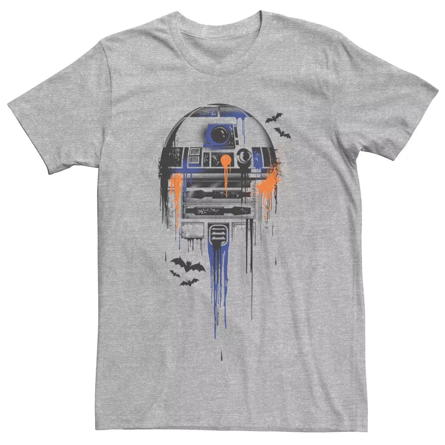 Мужская футболка с рисунком «Звездные войны» R2-D2 «Хэллоуин» и брызгами краски Licensed Character
Мужская футболка с рисунком «Звездные войны» R2-D2 «Хэллоуин» и брызгами краски Licensed Character