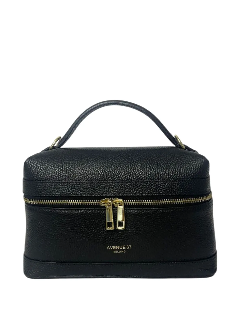 Сумка-тоут из кожи на молнии Avenue 66, черный
Сумка-тоут из кожи на молнии Avenue 66, черный