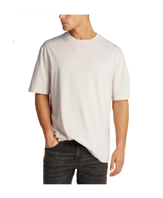 Минималистичная футболка с пышным принтом Calvin Klein, бежевый
Минималистичная футболка с пышным принтом Calvin Klein, бежевый