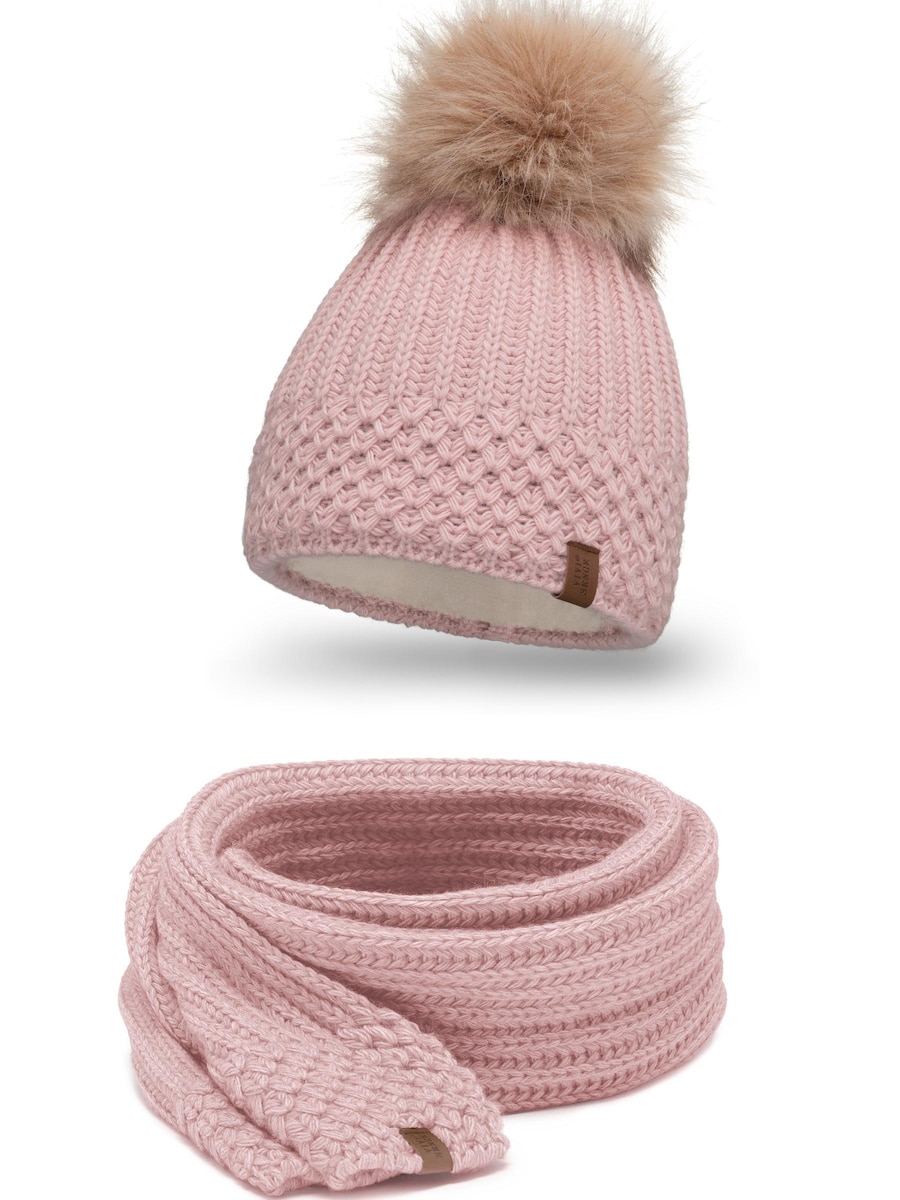 Шапка Vivisence 7016 Set, светло-розовый
Шапка Vivisence 7016 Set, светло-розовый