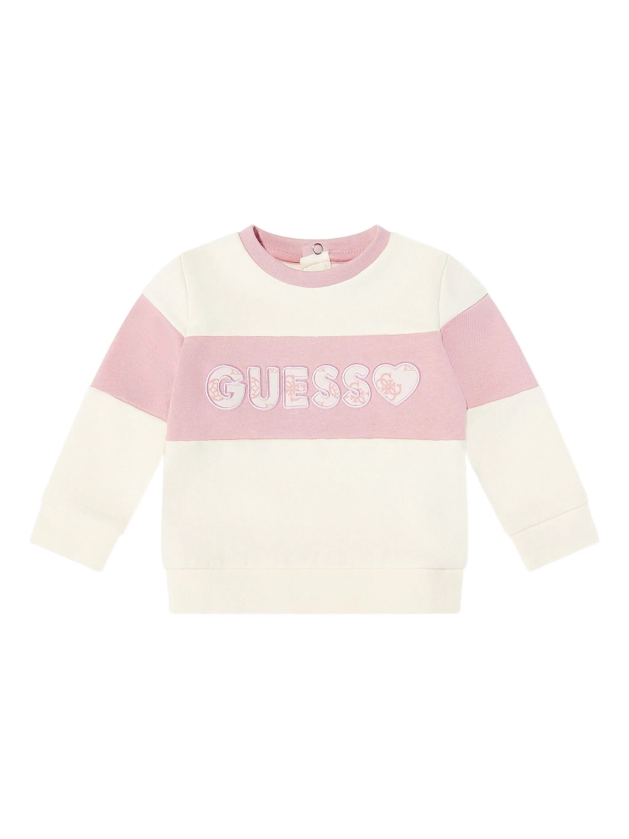 Спортивный костюм в полоску с логотипом Guess Kids, нейтральный
Спортивный костюм в полоску с логотипом Guess Kids, нейтральный