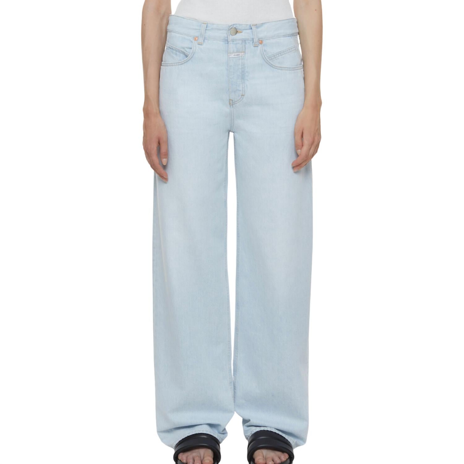 Nikka джинсы с широкими штанинами в светло-голубом цвете CLOSED
Nikka джинсы с широкими штанинами в светло-голубом цвете CLOSED