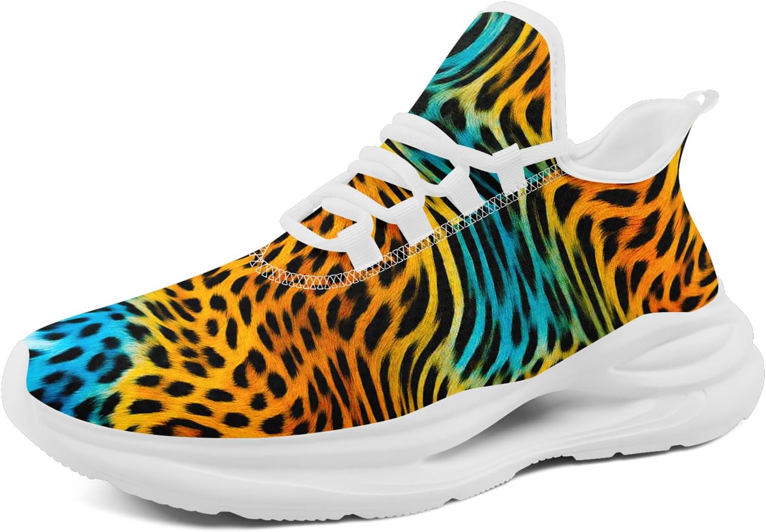 Женские беговые кроссовки AWSOLE с леопардовым принтом, мужские яркие сетчатые кроссовки, легкие, дышащие, с амортизирующей подошвой и шнуровкой, белый/черный/желтый/оранжевый/светло-голубой/коричневый
Женские беговые кроссовки AWSOLE с леопардовым принтом, мужские яркие сетчатые кроссовки, легкие, дышащие, с амортизирующей подошвой и шнуровкой, белый/черный/желтый/оранжевый/светло-голубой/коричневый