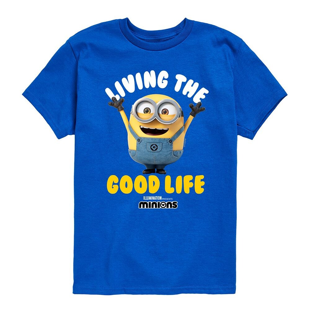 Футболка с рисунком «Гадкий я, живущий хорошей жизнью» для мальчиков 8–20 лет Licensed Character, синий
Футболка с рисунком «Гадкий я, живущий хорошей жизнью» для мальчиков 8–20 лет Licensed Character, синий
