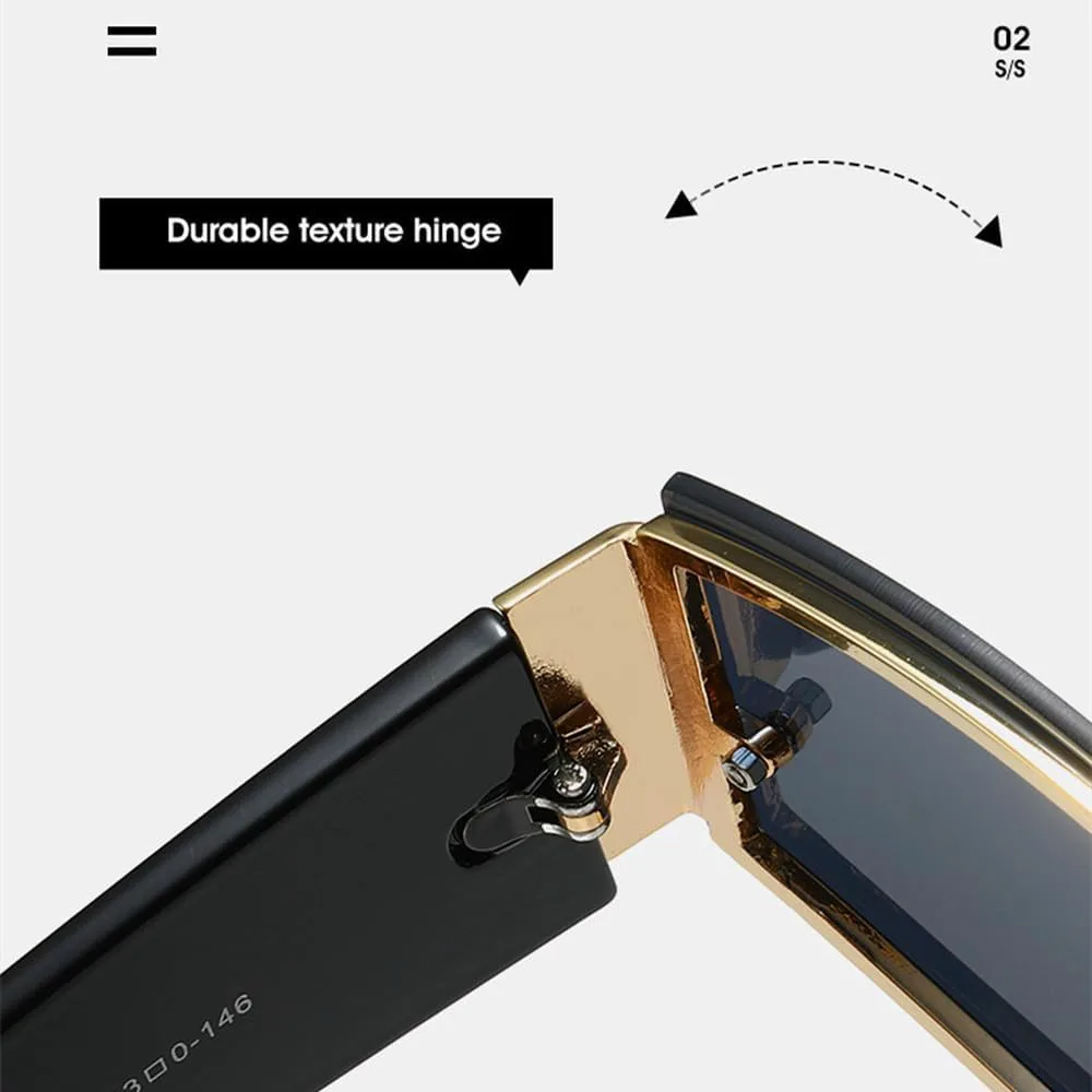 Роскошные цельные солнцезащитные очки для мужчин и женщин, модные солнцезащитные очки без оправы, женские очки с защитой от УФ-излучения UV400 generic, Gold-brown
Роскошные цельные солнцезащитные очки для мужчин и женщин, модные солнцезащитные очки без оправы, женские очки с защитой от УФ-излучения UV400 generic, Gold-brown