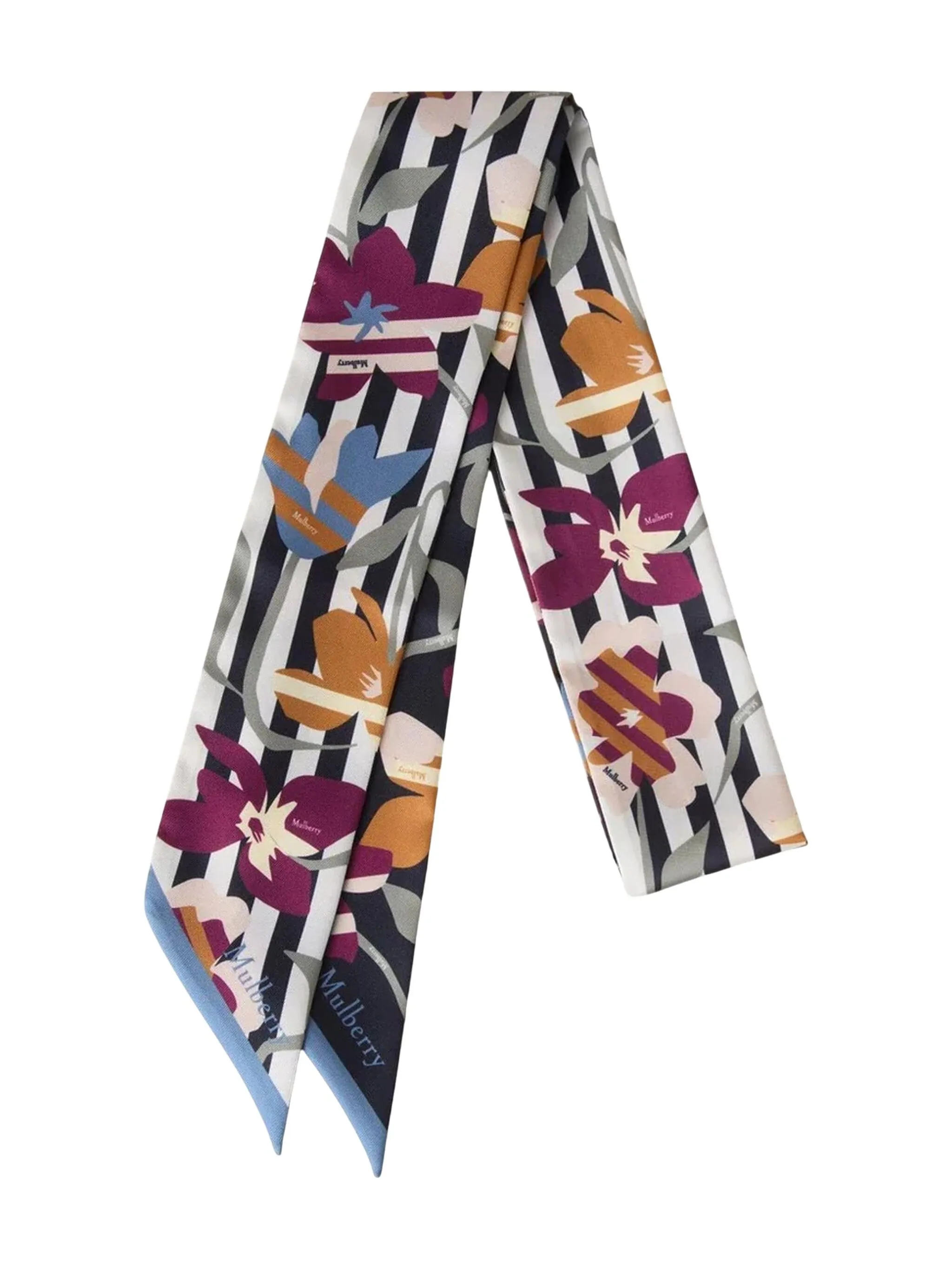 Шарф с цветочным принтом Mulberry, синий
Шарф с цветочным принтом Mulberry, синий