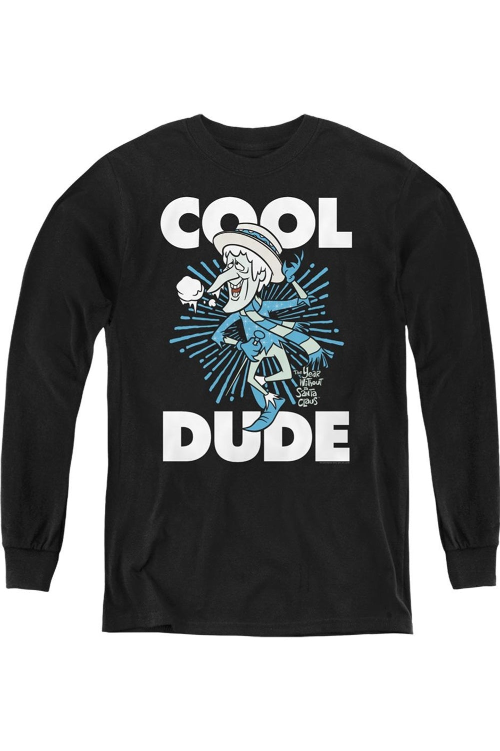 Молодежная толстовка с длинным рукавом "Крутой Санта" из фильма "Год без Рождества" Gildan, черный
Молодежная толстовка с длинным рукавом "Крутой Санта" из фильма "Год без Рождества" Gildan, черный