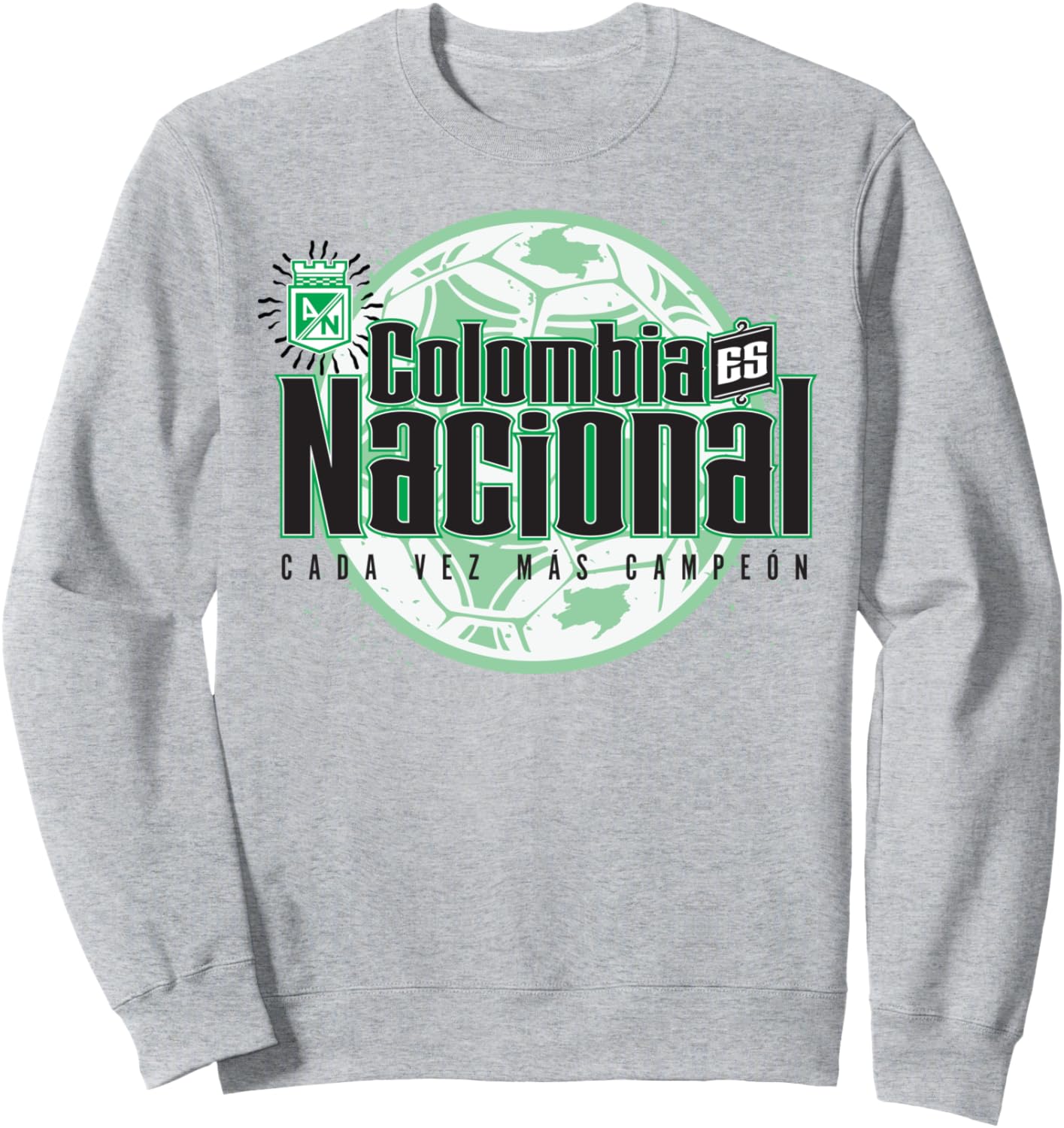 Толстовка из лимитированной коллекции Atletico Nacional de Medellin National Atletico, серый
Толстовка из лимитированной коллекции Atletico Nacional de Medellin National Atletico, серый