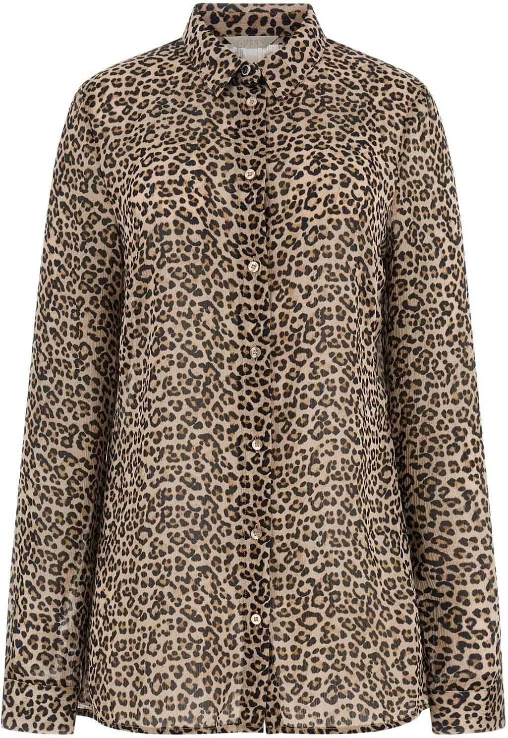 GUESS Женская Эко Рубашка Clouis с Длинным Рукавом, Aquarelle Leopard Print
GUESS Женская Эко Рубашка Clouis с Длинным Рукавом, Aquarelle Leopard Print