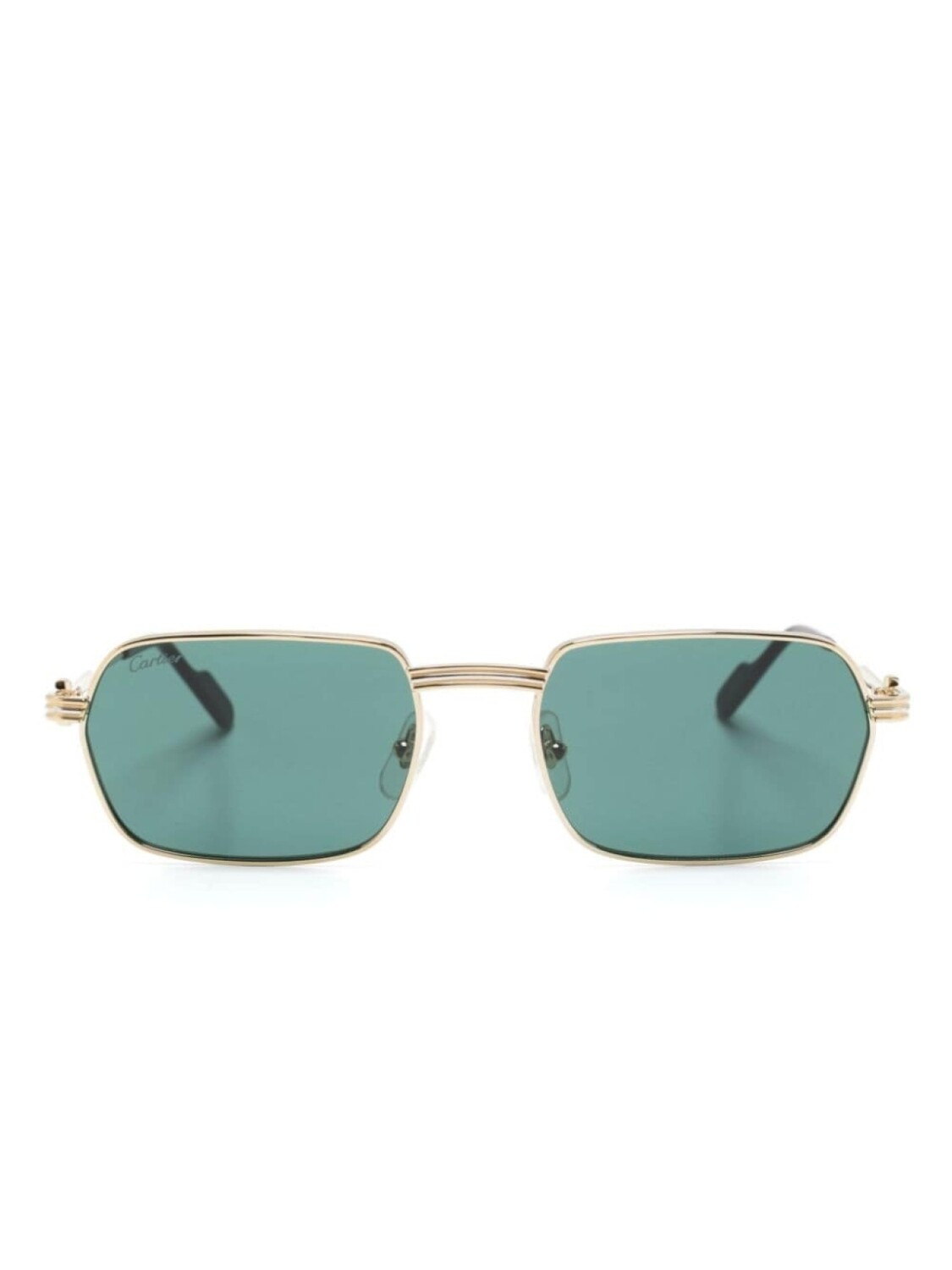 Солнцезащитные очки в прямоугольной оправе Cartier Eyewear, золотистый
Солнцезащитные очки в прямоугольной оправе Cartier Eyewear, золотистый