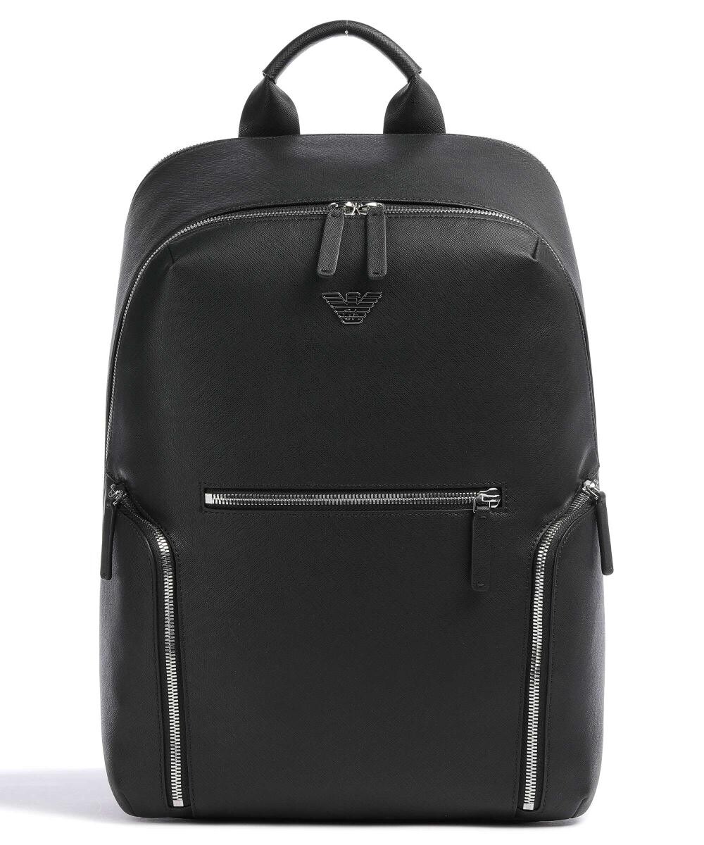 Деловой регенерированный рюкзак 14″ из искусственной кожи Emporio Armani, черный
Деловой регенерированный рюкзак 14″ из искусственной кожи Emporio Armani, черный