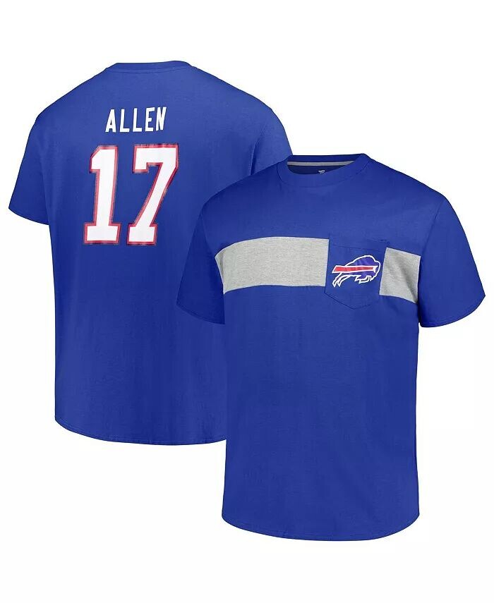 Мужская футболка Josh Allen Royal Buffalo Bills Big Tall Fanatics
Мужская футболка Josh Allen Royal Buffalo Bills Big Tall Fanatics