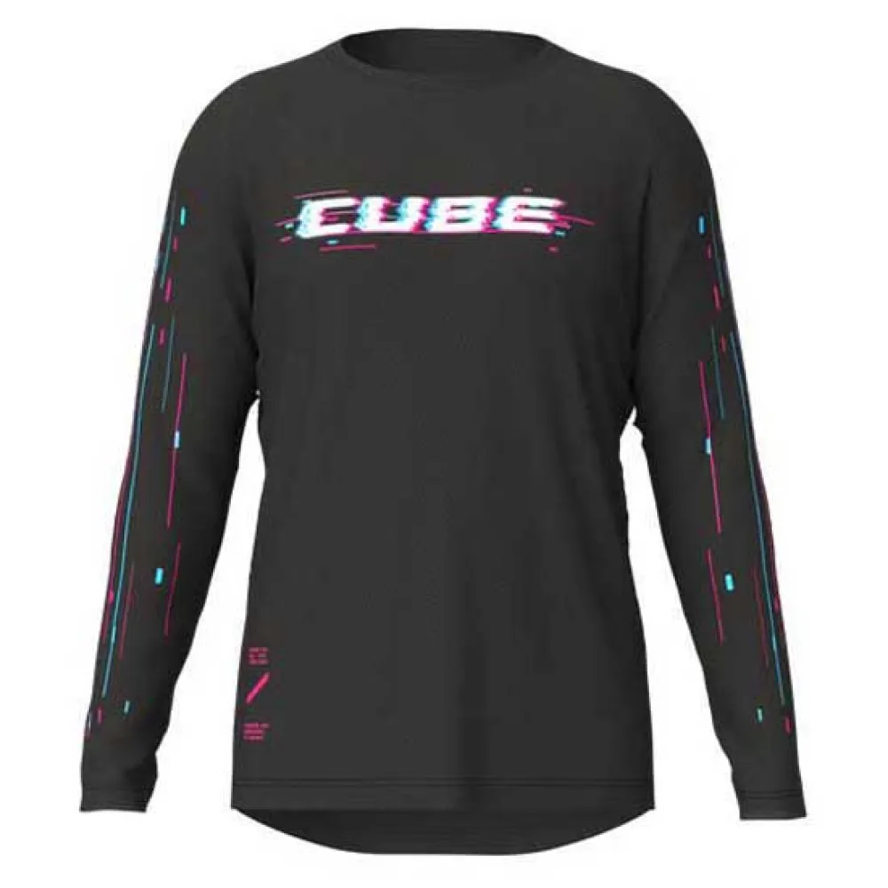 Джерси эндуро с длинным рукавом Cube Glitch, черный
Джерси эндуро с длинным рукавом Cube Glitch, черный