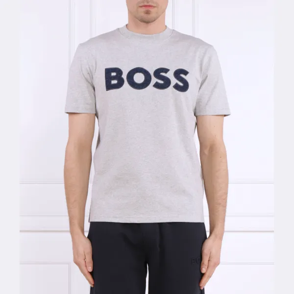 Футболка стандартного кроя с логотипом Tedenimlogo Boss, серый
Футболка стандартного кроя с логотипом Tedenimlogo Boss, серый