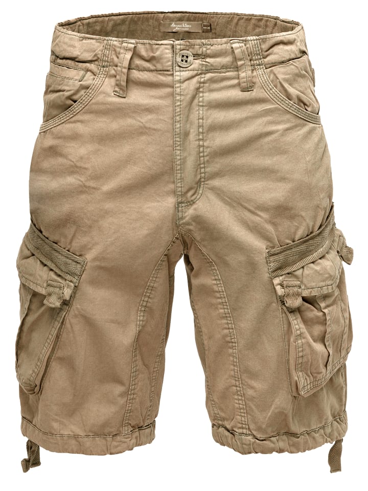 Тканевые шорты Amaci&Sons, бежевый
Тканевые шорты Amaci&Sons, бежевый