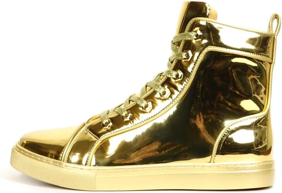 FI-2416 Кроссовки с высоким верхом на шнуровке Fiesso by Aurelio Garcia, золотой
FI-2416 Кроссовки с высоким верхом на шнуровке Fiesso by Aurelio Garcia, золотой