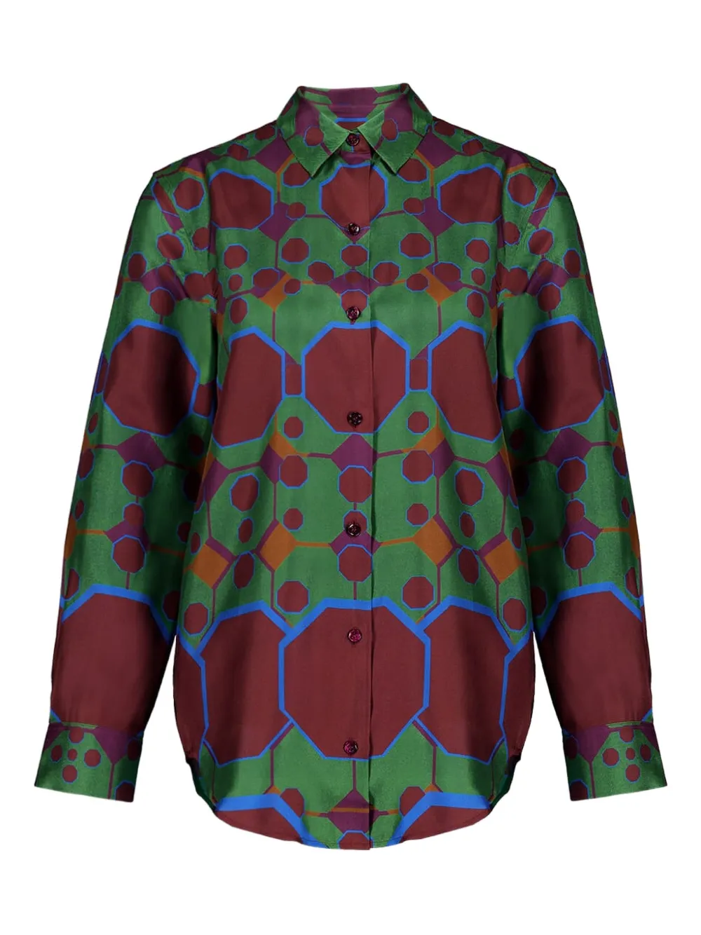 Шелковая рубашка PAULA, зеленый
Шелковая рубашка PAULA, зеленый