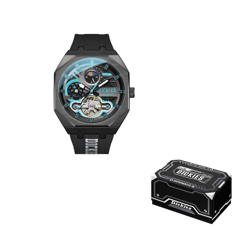 Dickies Часы Sun Moon And Stars Wrist Watch Mechanical Movement Silicone Strap Purple Watch Dial Men's Watch Packaging, 230M60LYXCL-485P1-12JX
Dickies Часы Sun Moon And Stars Wrist Watch Mechanical Movement Silicone Strap Purple Watch Dial Men's Watch Packaging, 230M60LYXCL-485P1-12JX