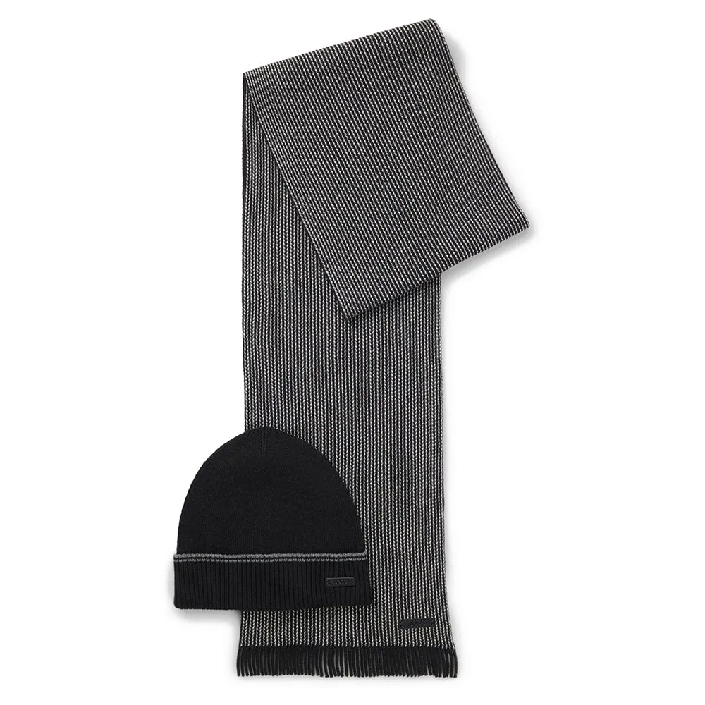 Шарф BOSS Set Hernesto 10274324, серый
Шарф BOSS Set Hernesto 10274324, серый