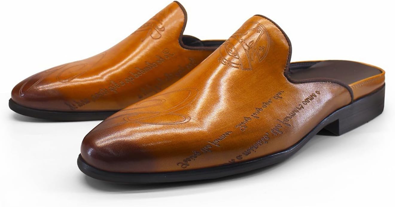 Мужские мюли и сабо Santimon из натуральной кожи- слипоны-лоферы, открытая задняя часть, повседневные и деловые сандалии, тапочки, летняя обувь для работы, выпускного и свадьбы, Tan
Мужские мюли и сабо Santimon из натуральной кожи- слипоны-лоферы, открытая задняя часть, повседневные и деловые сандалии, тапочки, летняя обувь для работы, выпускного и свадьбы, Tan