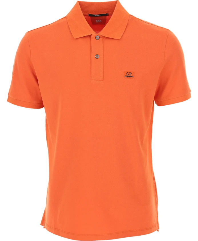 Поло с короткими рукавами и нашивкой с логотипом C.P. Company, оранжевый
Поло с короткими рукавами и нашивкой с логотипом C.P. Company, оранжевый