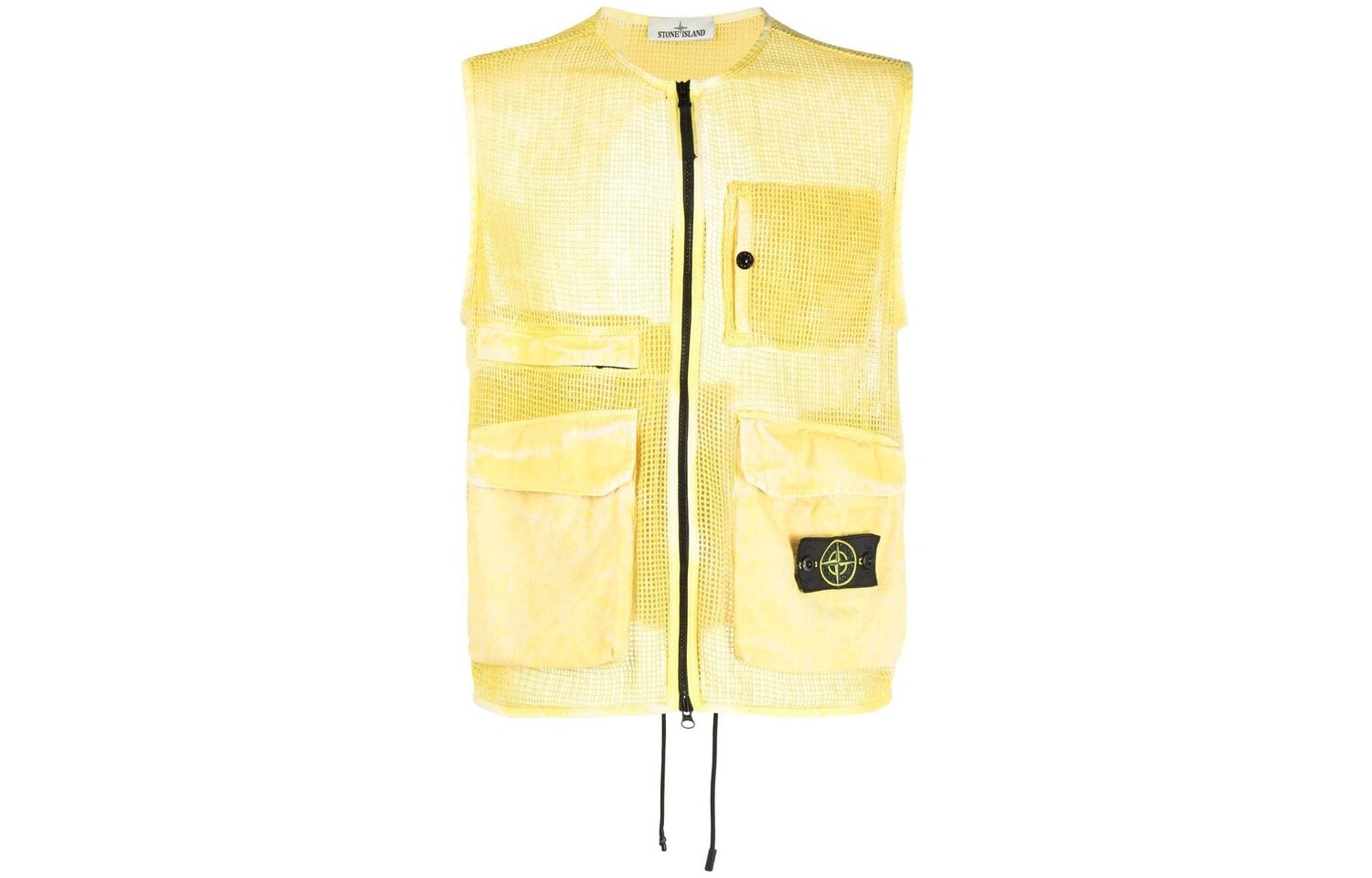 Жилет мужской желтый Stone Island, желтый 
Жилет мужской желтый Stone Island, желтый