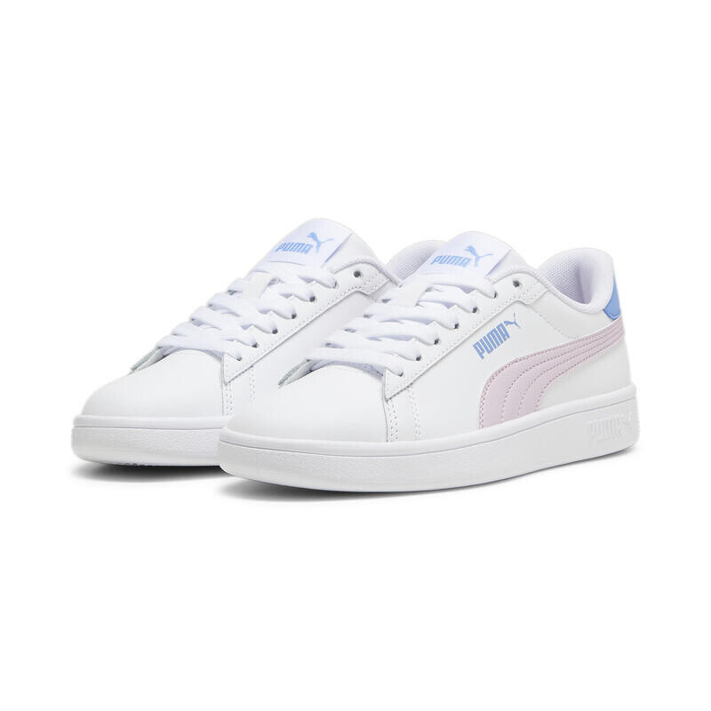 Кожаные детские кроссовки Smash 3.0 PUMA White Grape Mist Blue Skies Purple, цвет purpura
Кожаные детские кроссовки Smash 3.0 PUMA White Grape Mist Blue Skies Purple, цвет purpura