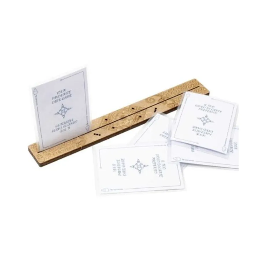 Держатель для карт Pick and Play - однорядный, цвет вишни, Deck & Token Holders (Dicetroyers) 
Держатель для карт Pick and Play - однорядный, цвет вишни, Deck & Token Holders (Dicetroyers)