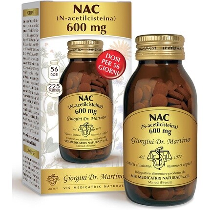 Dr. Giorgini Nac N-ацетилцистеин подушечки 225 таблеток 400 мг
Dr. Giorgini Nac N-ацетилцистеин подушечки 225 таблеток 400 мг