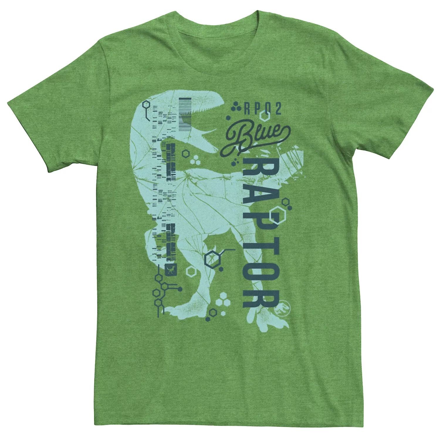 Мужская футболка с силуэтом Jurassic World Two Raptor DNA Code Licensed Character
Мужская футболка с силуэтом Jurassic World Two Raptor DNA Code Licensed Character