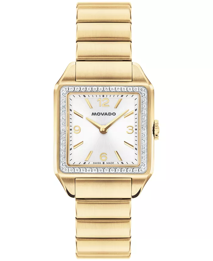 Женские часы 1917 Lab Grown Diamond Swiss Quartz Gold Stainless Steel, 25 x 34,1 мм Movado
Женские часы 1917 Lab Grown Diamond Swiss Quartz Gold Stainless Steel, 25 x 34,1 мм Movado