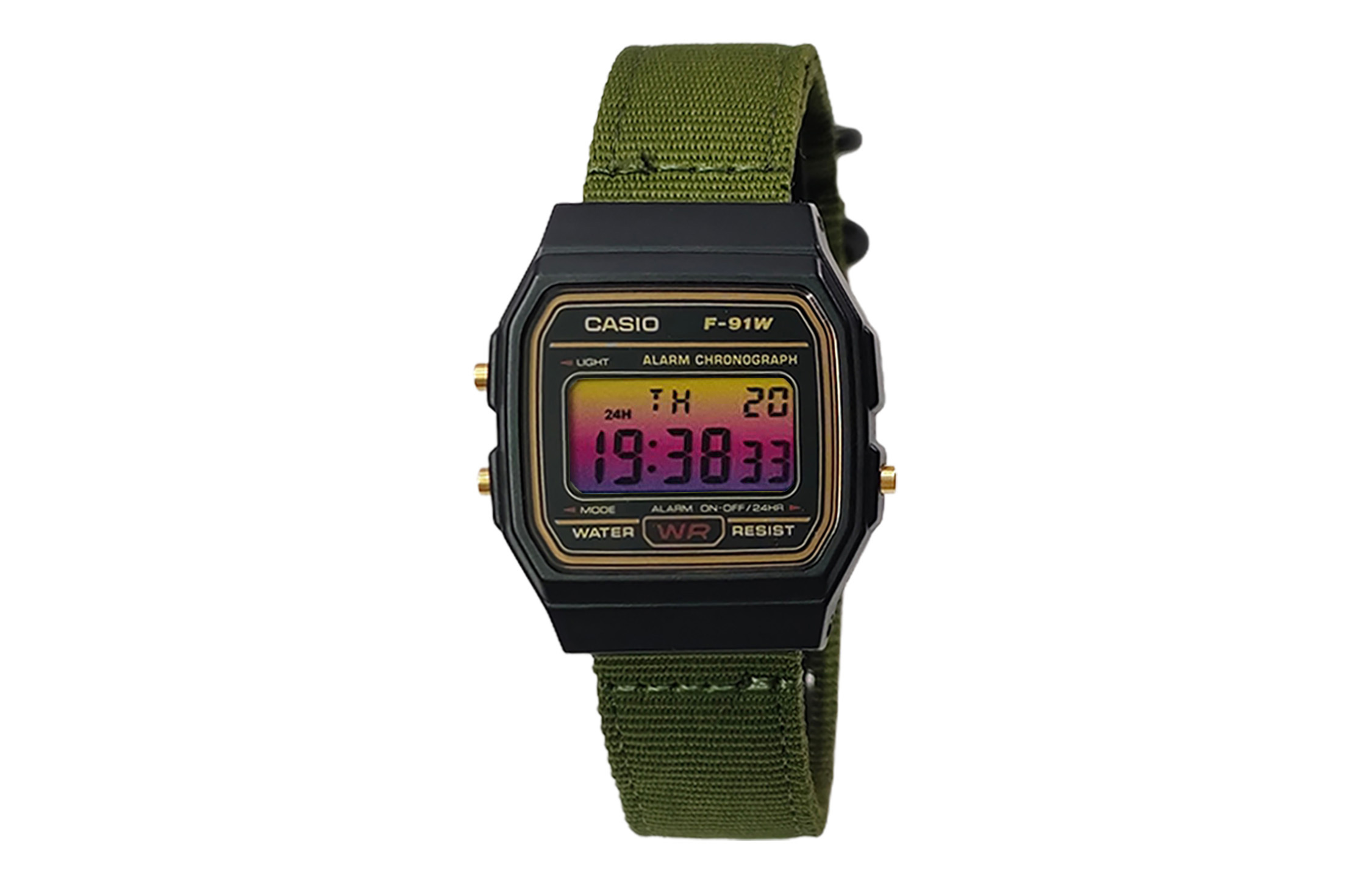 CASIO Мужские часы Retrofit Series с кварцевым механизмом и нейлоновым ремешком, черный циферблат
CASIO Мужские часы Retrofit Series с кварцевым механизмом и нейлоновым ремешком, черный циферблат