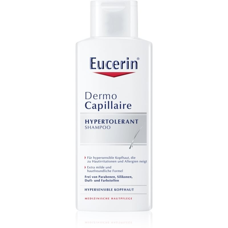 Eucerin DermoCapillaire шампунь с высокой переносимостью для раздраженной кожи 250 мл
Eucerin DermoCapillaire шампунь с высокой переносимостью для раздраженной кожи 250 мл