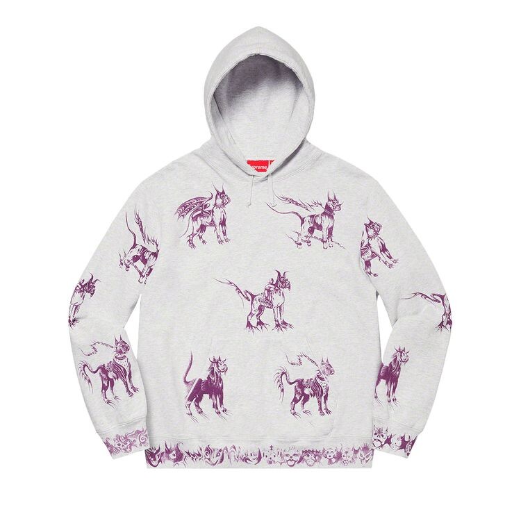 Толстовка Supreme Animals Hooded Sweatshirt Ash Grey, серый
Толстовка Supreme Animals Hooded Sweatshirt Ash Grey, серый