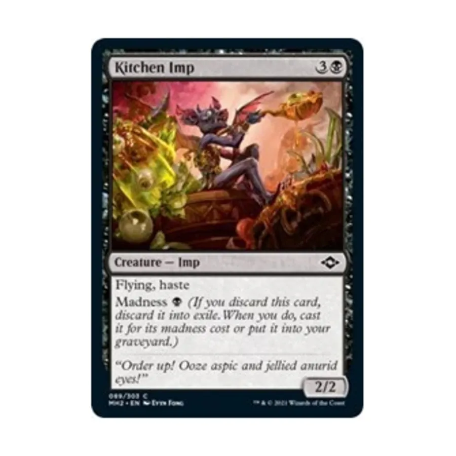 CCG Кухонный черт (С), MTG - Modern Horizons 2
CCG Кухонный черт (С), MTG - Modern Horizons 2