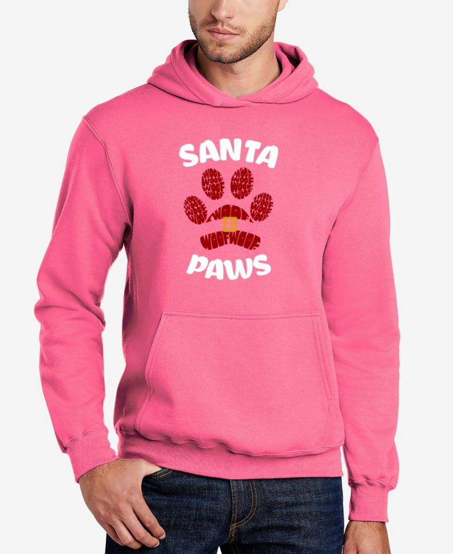 Мужская толстовка с капюшоном Santa Paws с надписью "Santa Paws" LA Pop Art, Pink
Мужская толстовка с капюшоном Santa Paws с надписью "Santa Paws" LA Pop Art, Pink