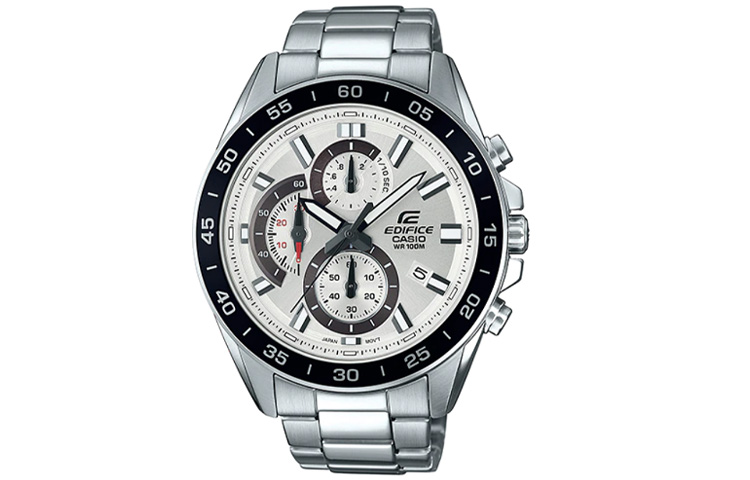 CASIO Мужские часы EDIFICE Silver EFV-550D-7AV
CASIO Мужские часы EDIFICE Silver EFV-550D-7AV