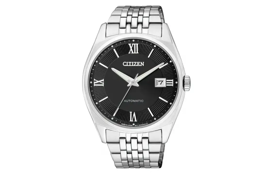 CITIZEN Часы Mechanical Movement Stainless Steel Strap Watch 41mm 43mm Men's Watch Black Dial, Black
CITIZEN Часы Mechanical Movement Stainless Steel Strap Watch 41mm 43mm Men's Watch Black Dial, Black