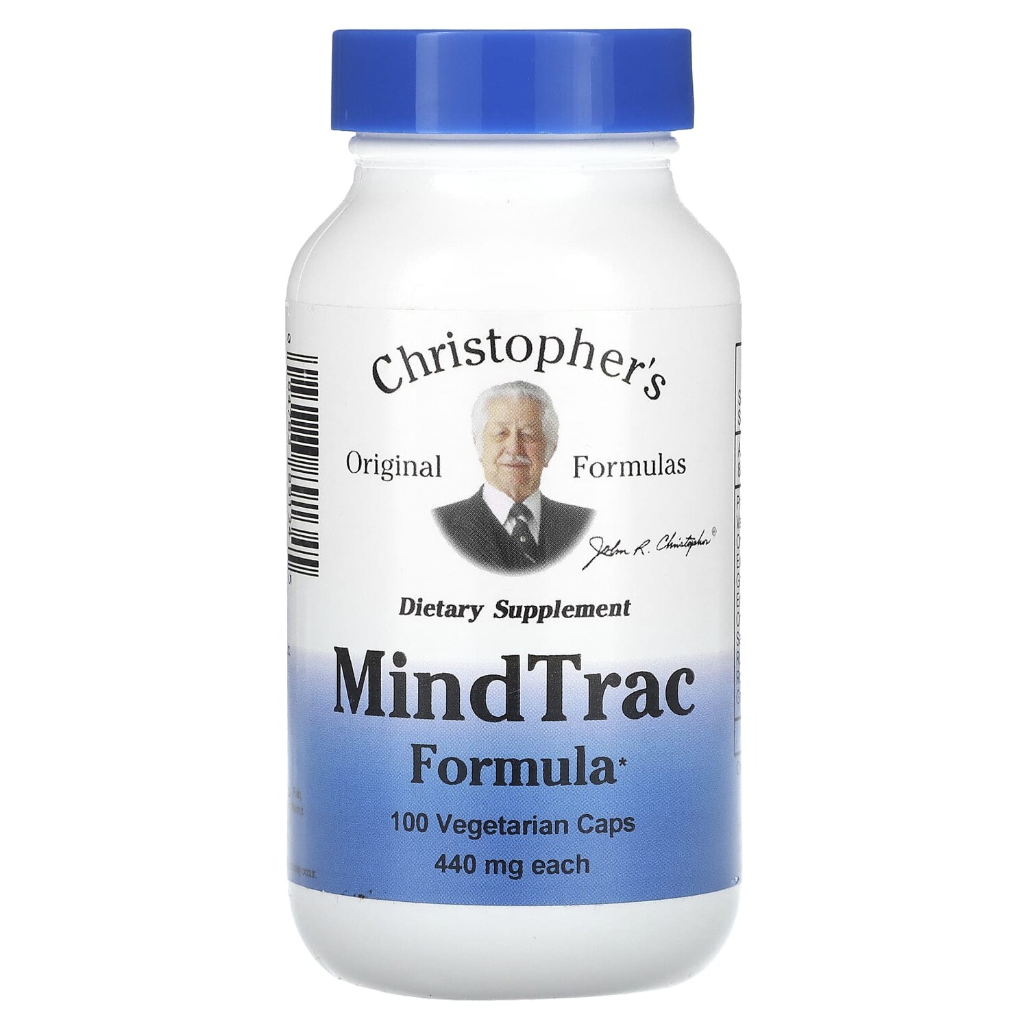 Christopher's Original Formulas MindTrac Formula 440 mg 100 Vegetarian Caps
Christopher's Original Formulas MindTrac Formula 440 mg 100 Vegetarian Caps