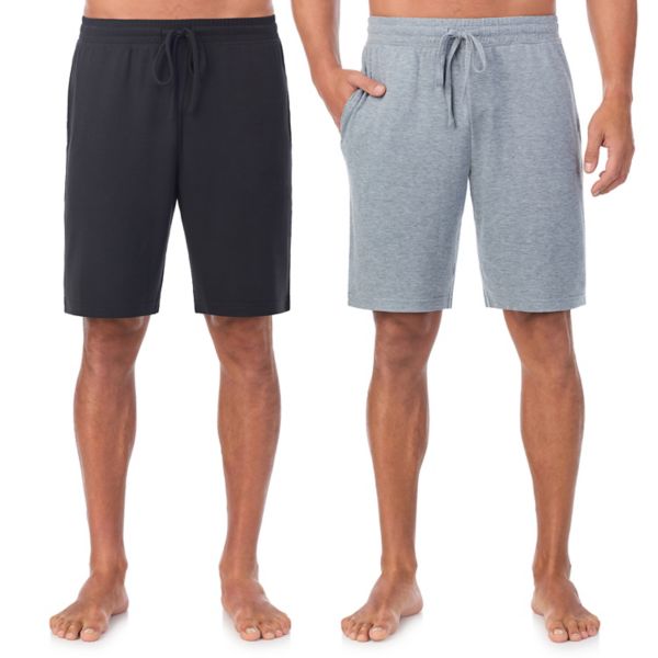 Мужской комплект из 2 пижамных шорт из французского трикотажа Cuddl Duds, цвет black grey heather
Мужской комплект из 2 пижамных шорт из французского трикотажа Cuddl Duds, цвет black grey heather