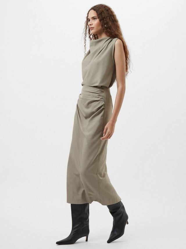 Топ без рукавов из имолы French Connection, цвет Green Smoke
Топ без рукавов из имолы French Connection, цвет Green Smoke