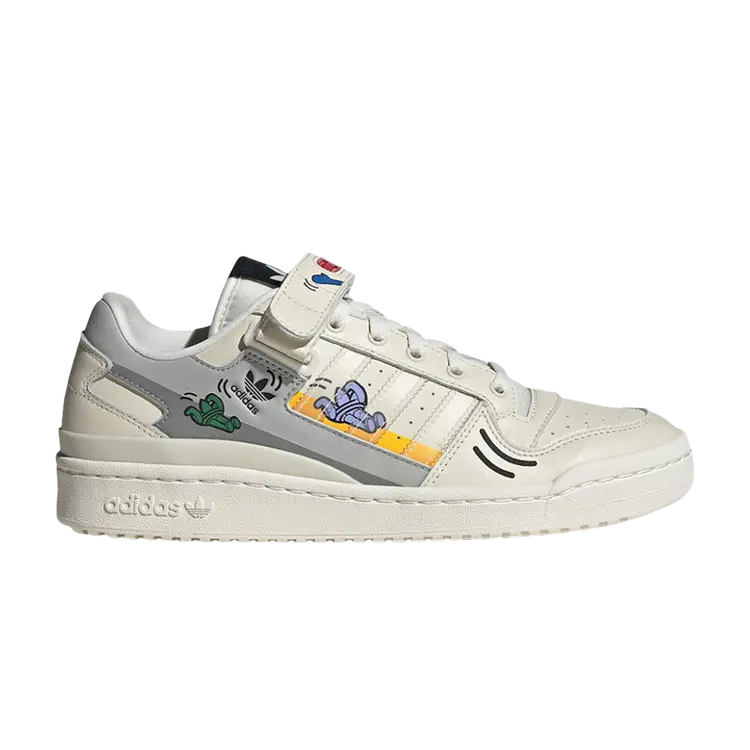 Кроссовки Adidas Forum Low, белый 
Кроссовки Adidas Forum Low, белый