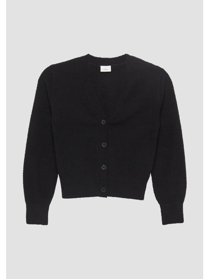 Кардиган sOliver Strickjacke langarm, черный
Кардиган sOliver Strickjacke langarm, черный