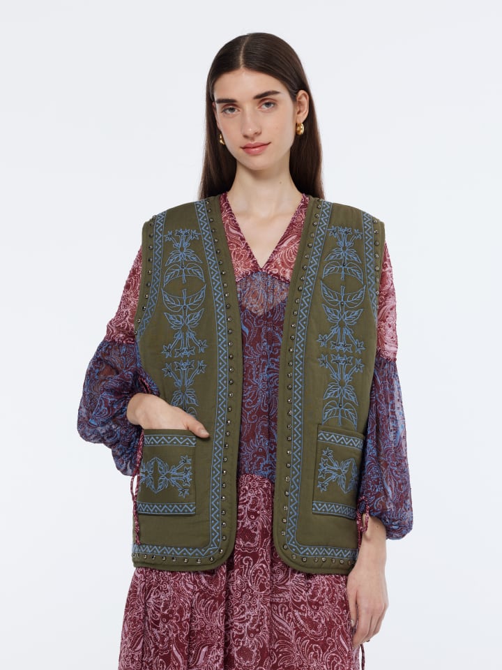 Scotch & Soda Хаки жилет
Scotch & Soda Хаки жилет