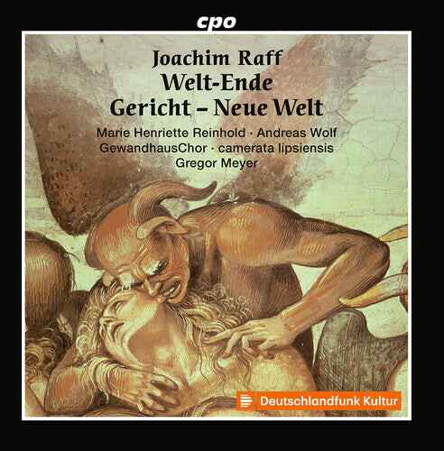 CD диск Raff / Reinhold / Camerata Lipsiensis: Raff: Welt-Ende; Gericht; Neue Welt
CD диск Raff / Reinhold / Camerata Lipsiensis: Raff: Welt-Ende; Gericht; Neue Welt