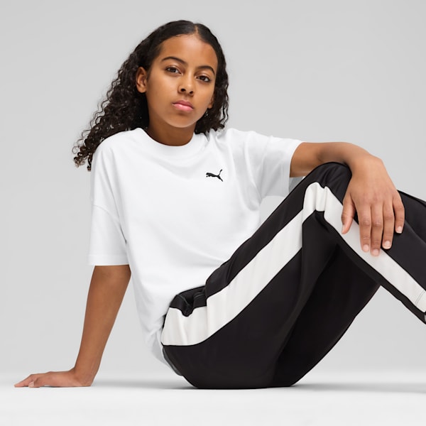 Футболка свободного кроя для больших детей Puma Wardrobe Essentials, белый
Футболка свободного кроя для больших детей Puma Wardrobe Essentials, белый