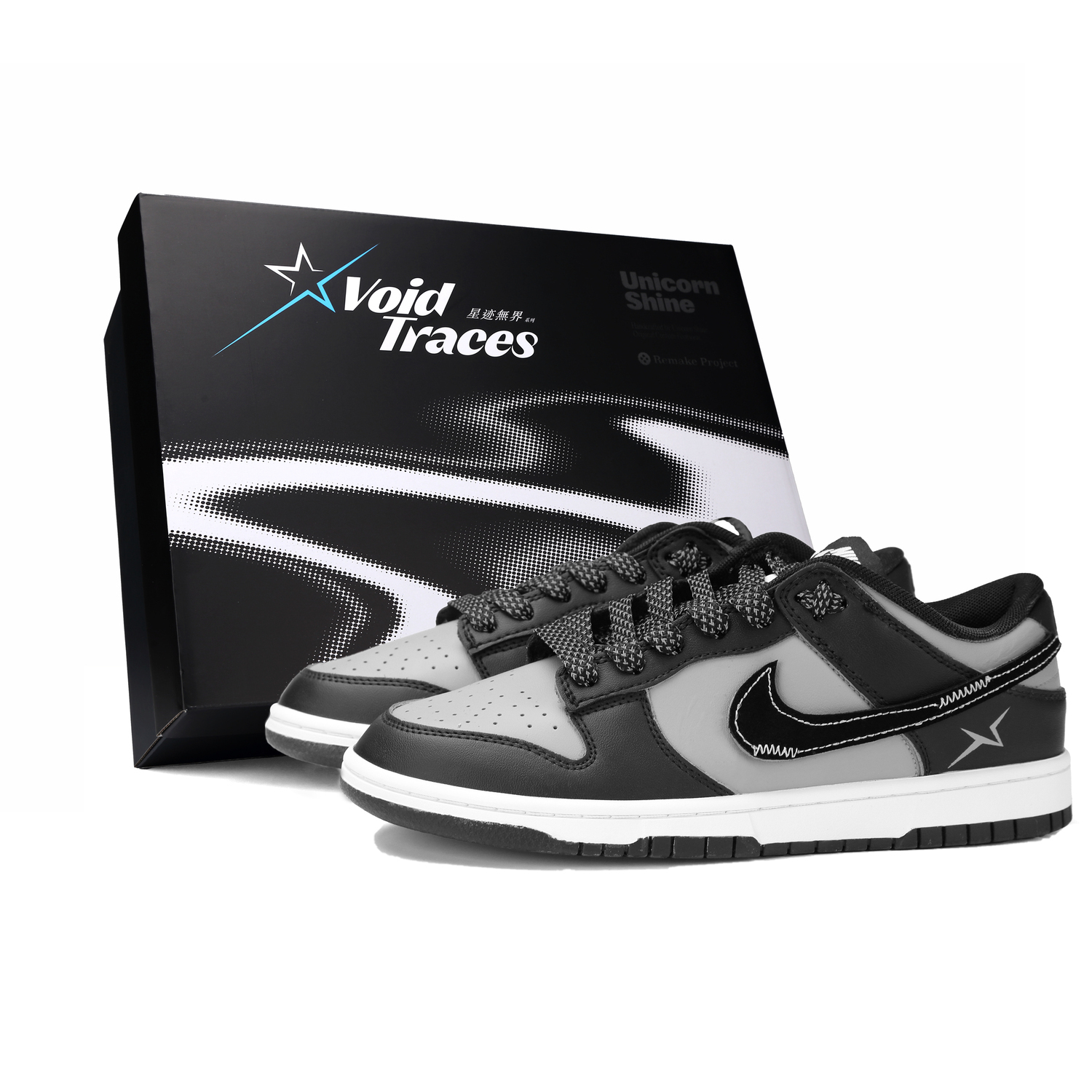 Dunk Lightning устойчивые к истиранию низкие кроссовки для скейтбординга унисекс Nike, черный/серый
Dunk Lightning устойчивые к истиранию низкие кроссовки для скейтбординга унисекс Nike, черный/серый